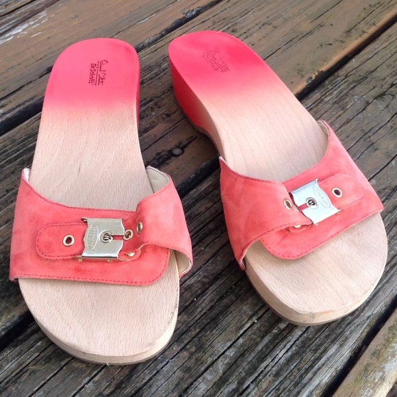 wooden sandals from the 80's